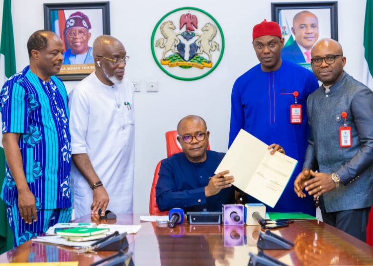 Governor Mbah Signs Electricity Bill into Law