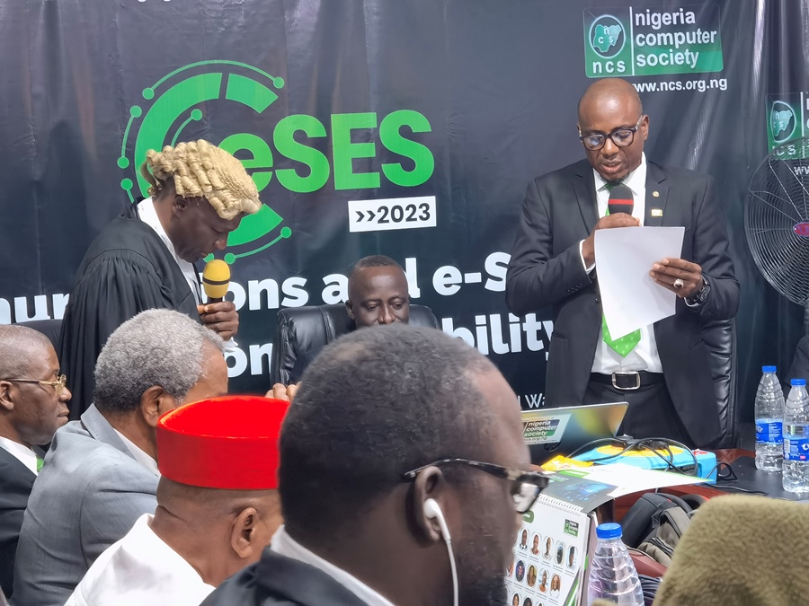 Muhammad Sirajo Aliyu Takes Over as the 15th President of Nigeria Computer Society -