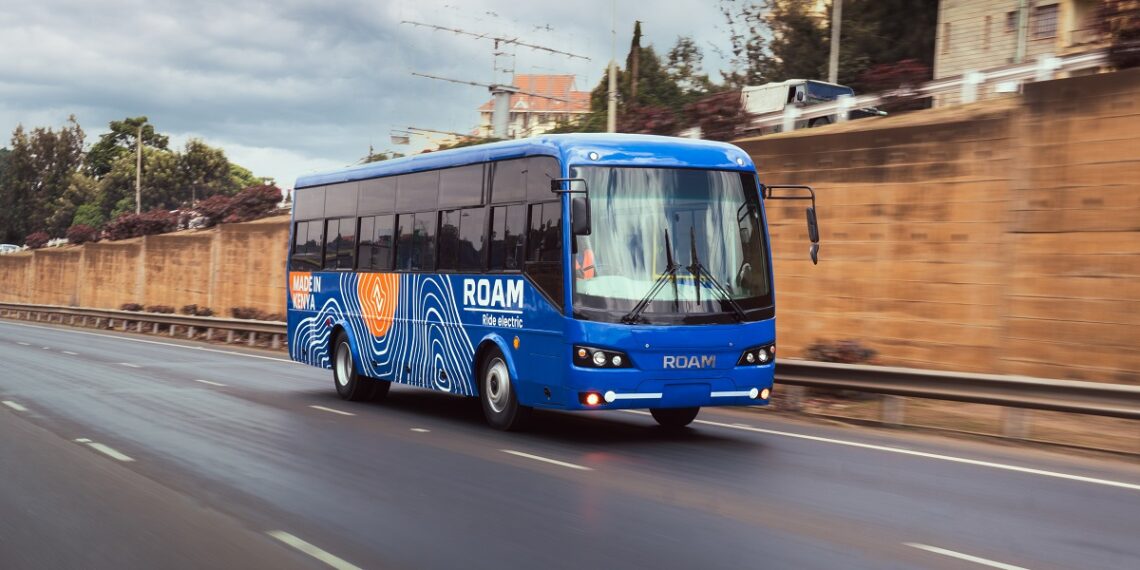 Roam Introduces Electric Shuttle Bus, The Roam Move, in Kenya