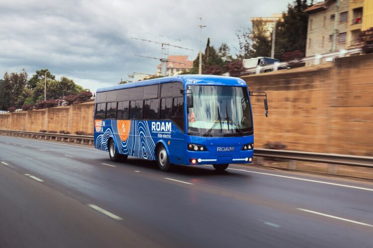 Roam Introduces Electric Shuttle Bus, The Roam Move, in Kenya