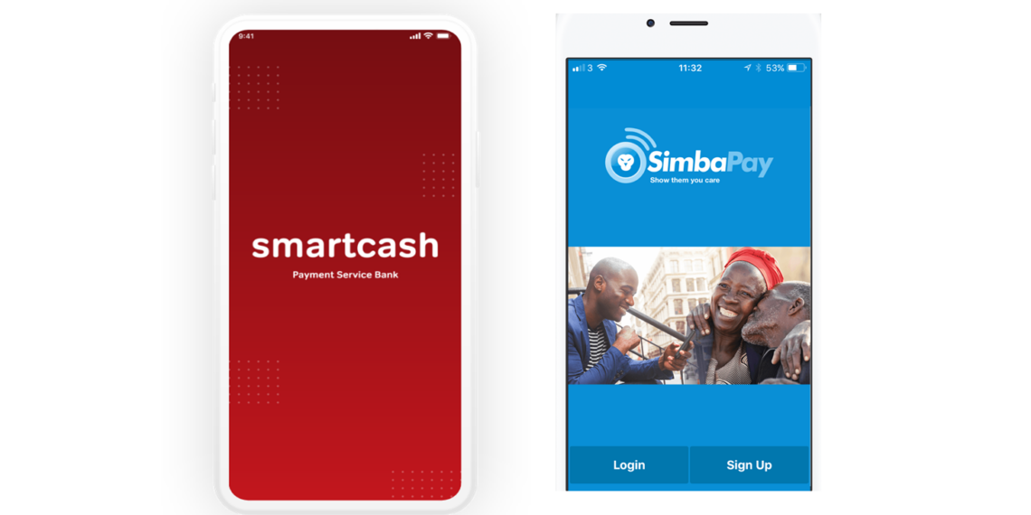 Smartcash PSB and Simba Pay -