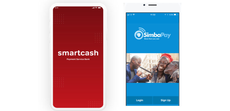 Smartcash PSB and Simba Pay -