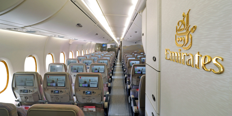 Emirates aircraft