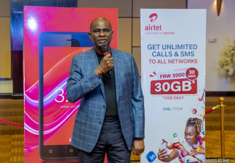 Airtel Africa 4G smartphone l;aunch in Rwanda