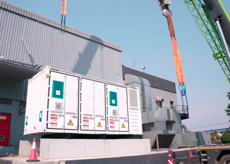 1MW battery in Africa