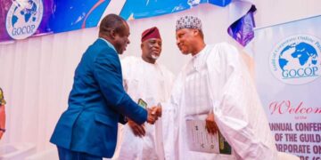 Prof Uche Uwaleke at GOCOP conference