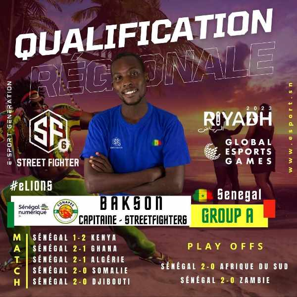 Senegal eSports qualifiers