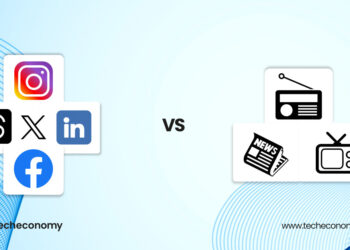 Social Media vs. Traditional Media; Scaling Through Modern Information Space