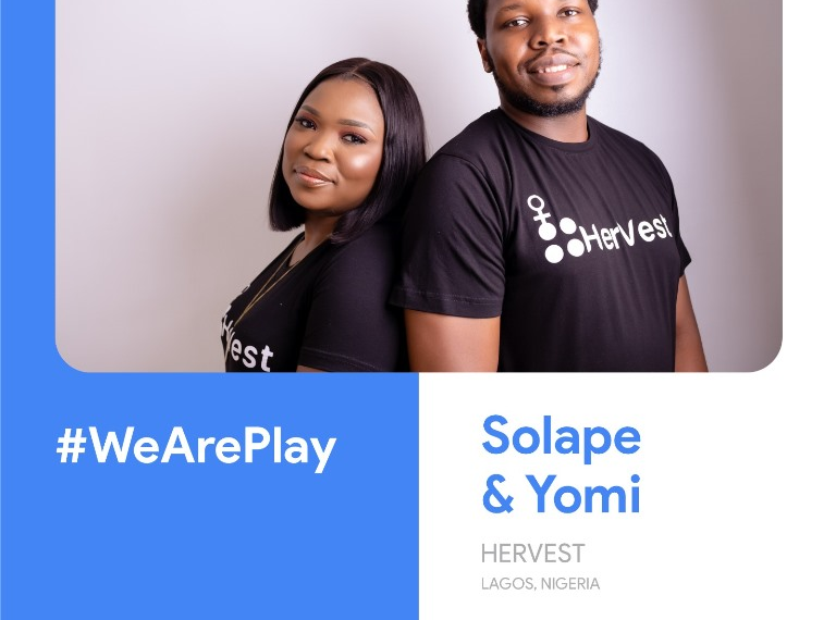 HerVest named in Google #WeArePlay Campaign