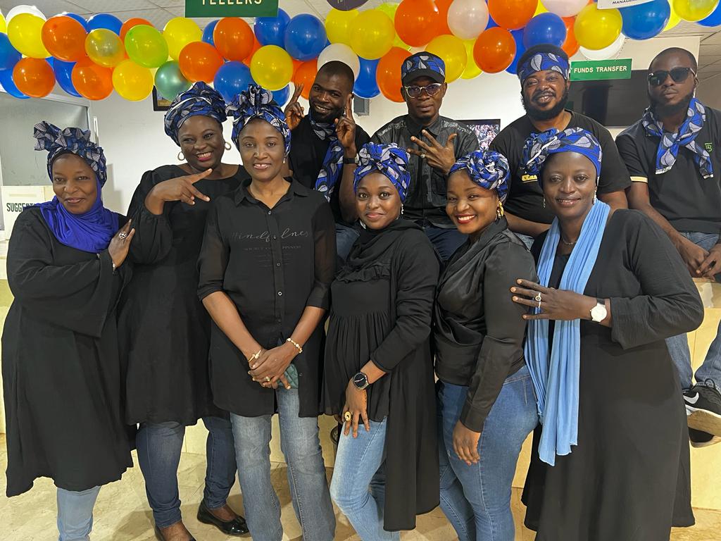 Unity Bank Team members from Kaduna