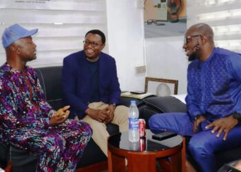 Blockchain fan Adedeji Owonibi, UNIZIK Don at Anambra ICT Agency