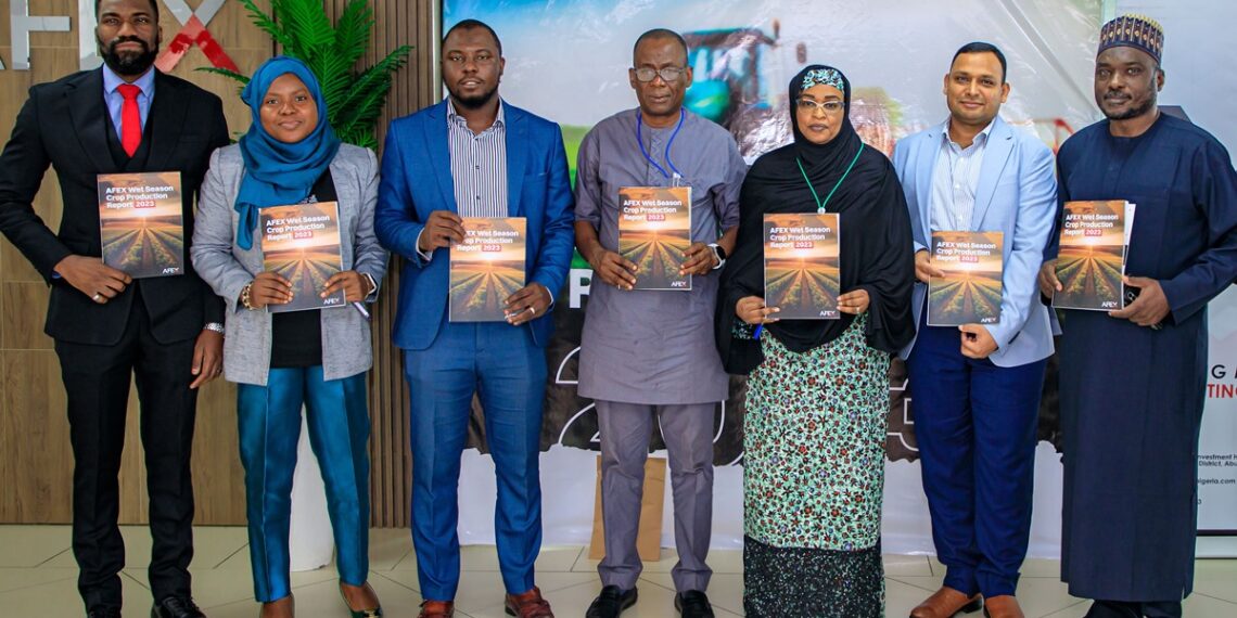 AFEX team at the launch of the 2023 Crop Production Report