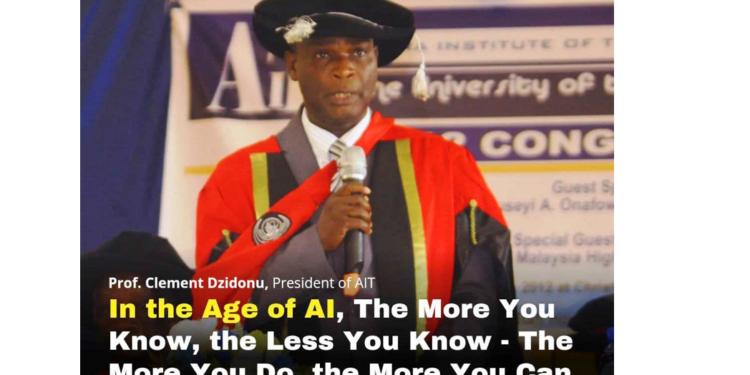 Professor Clement Dzidonu, President of Accra Institute of Technology (AIT