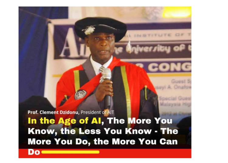 Professor Clement Dzidonu, President of Accra Institute of Technology (AIT