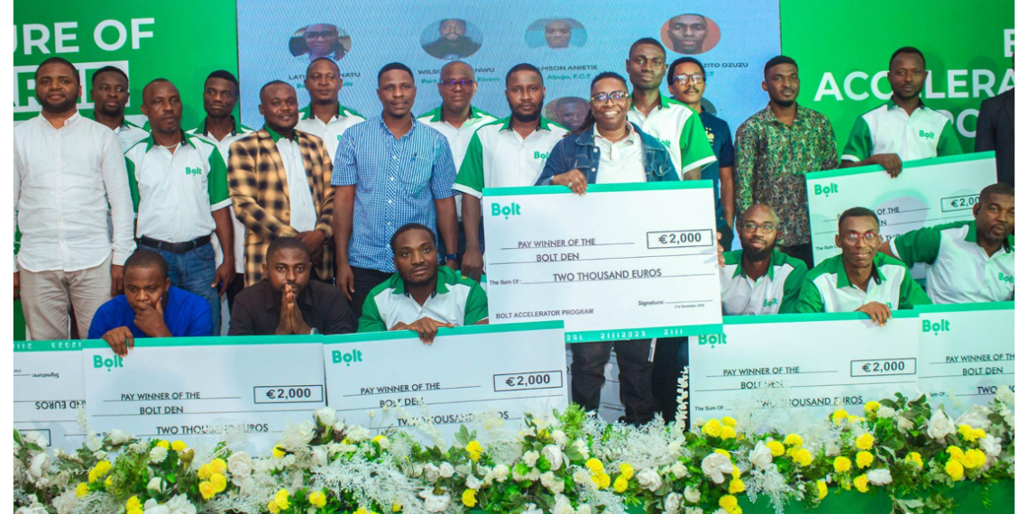 Recipients of Bolt Accelerator Program 2023 prize