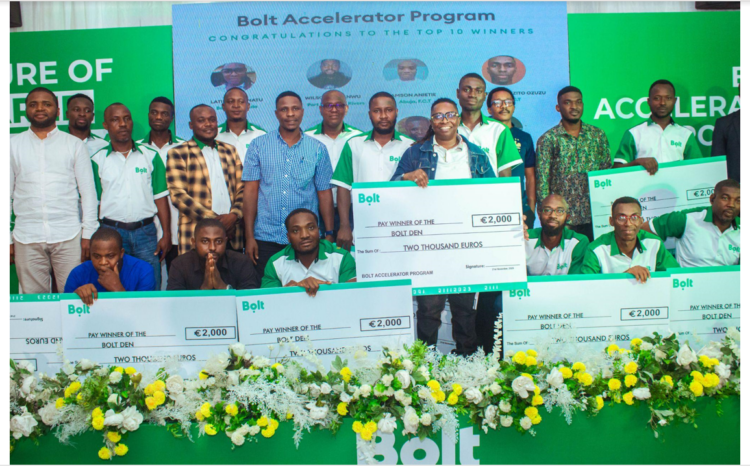 Recipients of Bolt Accelerator Program 2023 prize