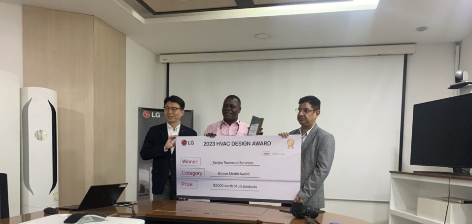 LG, HVAC Consultants Award Ceremony Celebrates Two Winning Nigerian Companies