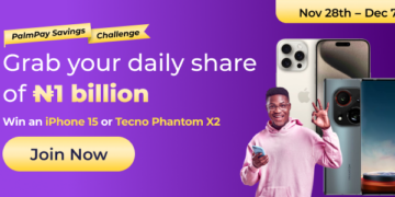 PalmPay Savings Challenge Image