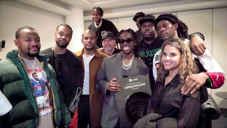 Rema Receives Spotify 1 Billion Streams Plaque