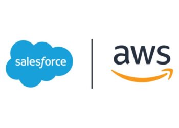 Salesforce & AWS logos