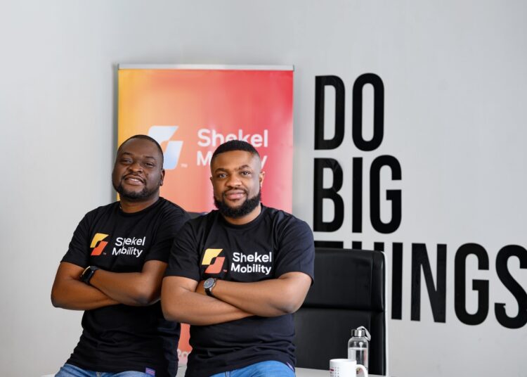 Sanmi Olukanmi and Benjamen Oladokun, Shekel Mobility Co-founders
