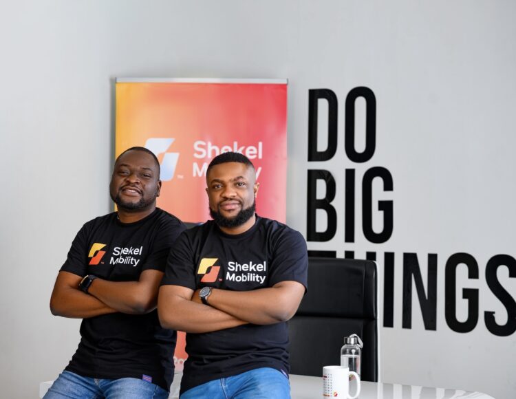 Sanmi Olukanmi and Benjamen Oladokun, Shekel Mobility Co-founders