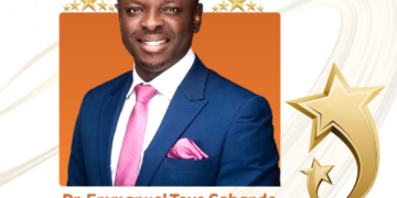 The Nest International Merit Award to Dr. Emmanuel Toye Sobande