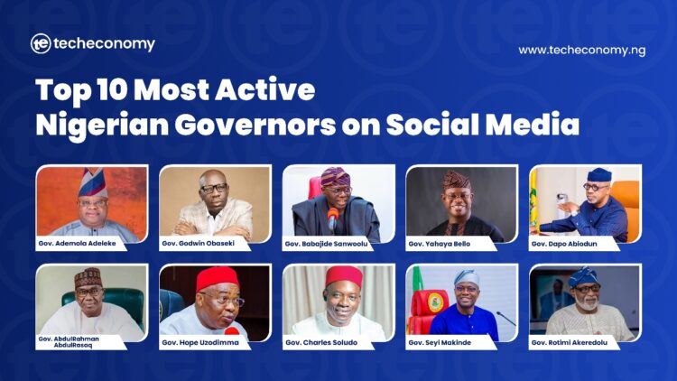 Top 10 Active Governor on Social Media