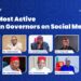 Top 10 Active Governor on Social Media