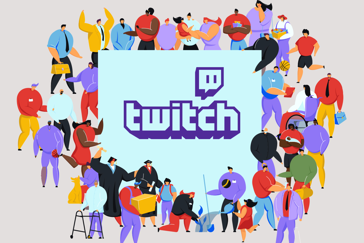 Twitch, About.me, and Dribbble