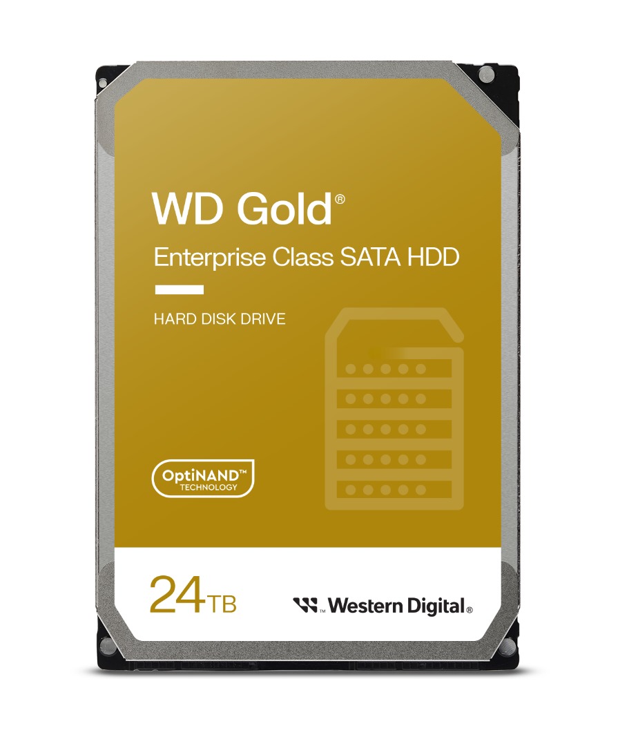 WD Gold 24TB CMR HDDs