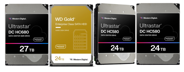 Western Digital line of products