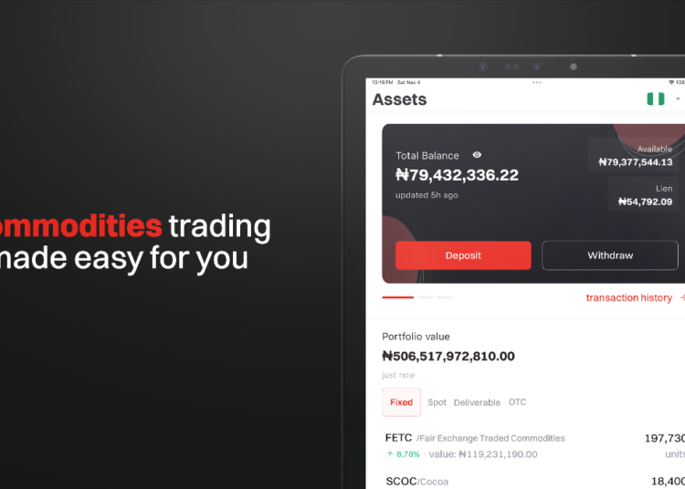 AFEX Launches FETC, a Commodities Trading App