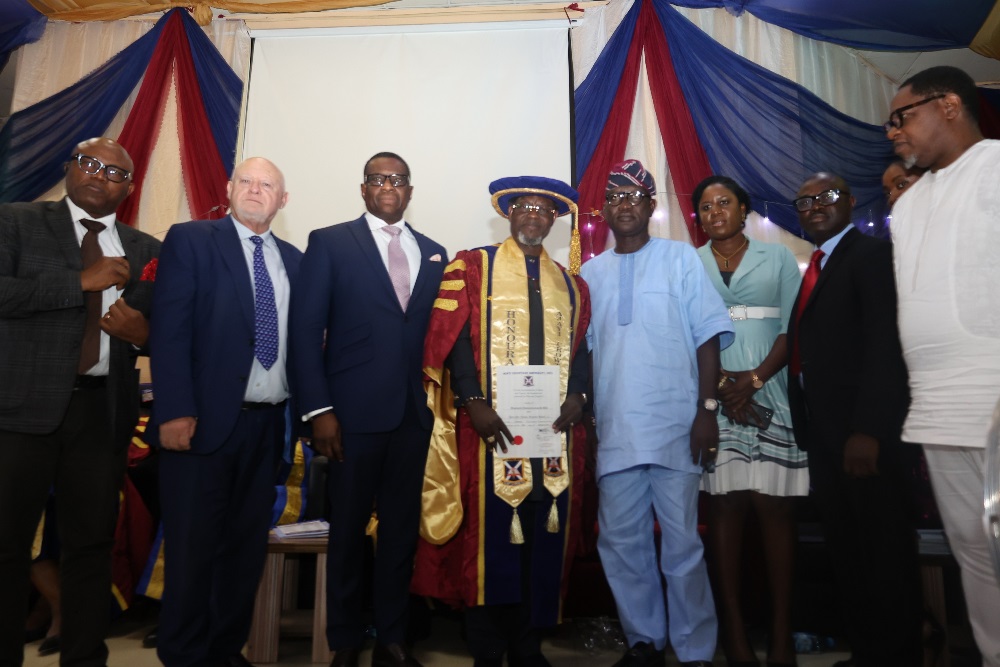 Ajayi Crowther honours Sifax Group chairman