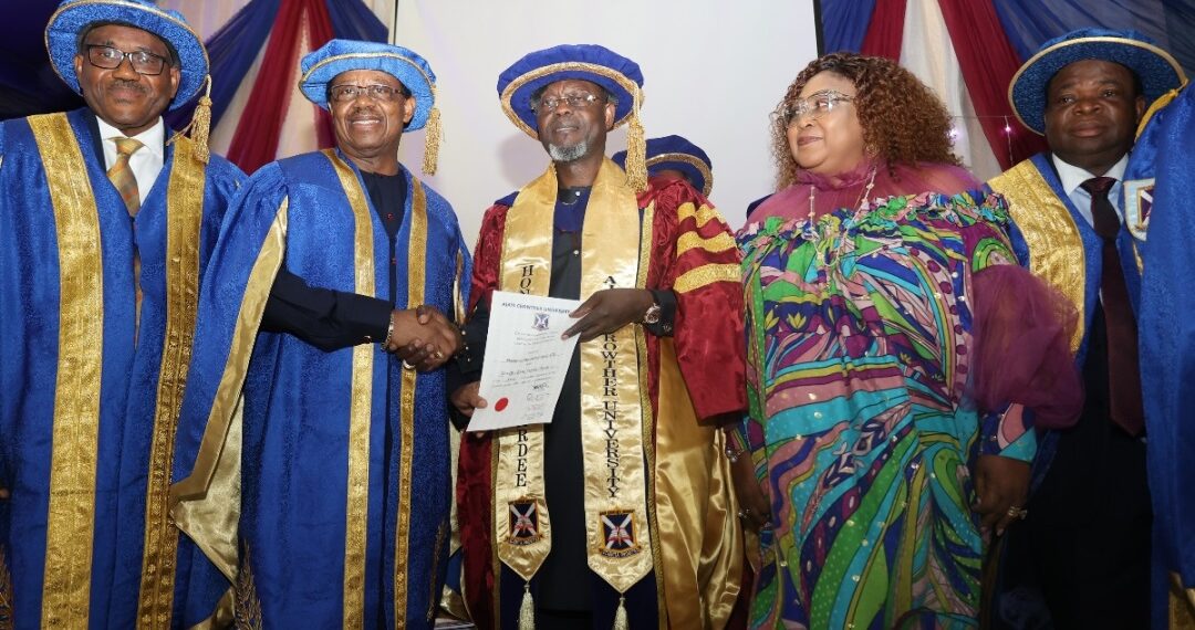 Ajayi Crowther honours Sifax Group chairman