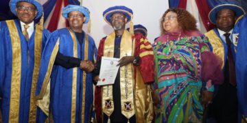 Ajayi Crowther honours Sifax Group chairman