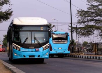 BRT buses, Lagos Transport, Commuters, LAMATA