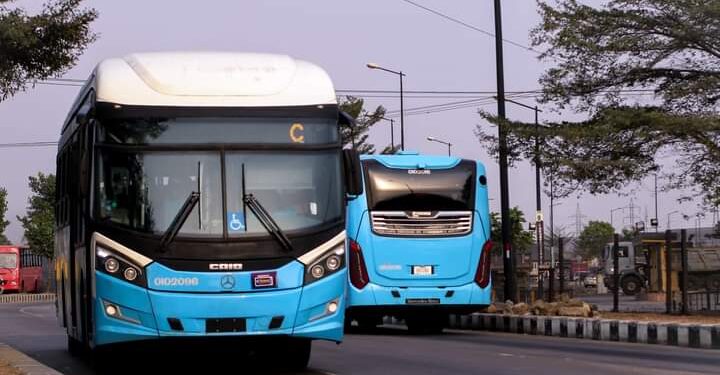 BRT buses, Lagos Transport, Commuters, LAMATA