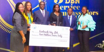 Ecobank Shines at DBN Awards, Bags Three Laurels