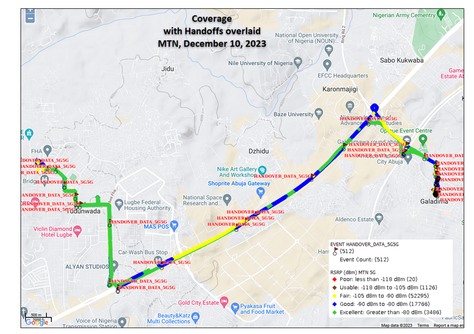 Enextgen - Abuja - Handoff, 4G LTE