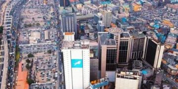 Lagos Business district, marina Lagos, Nigeria Economy, business growth, financial services sector