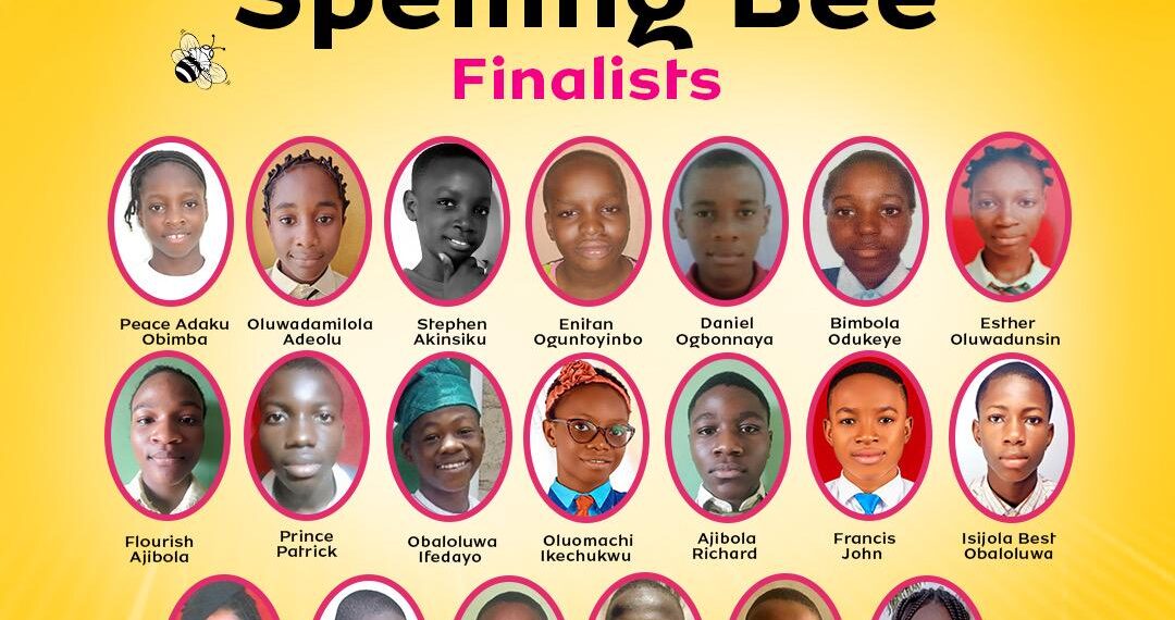 MTN mPulse Spelling Bee finalists