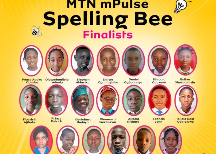 MTN mPulse Spelling Bee finalists