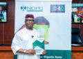 NDPC roadmap on Data protection displayed by Vincent Olatunji