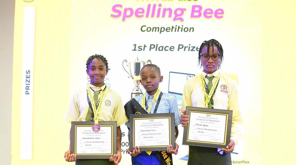 Nkanu Victor wins MTN mPulse Spelling Bee
