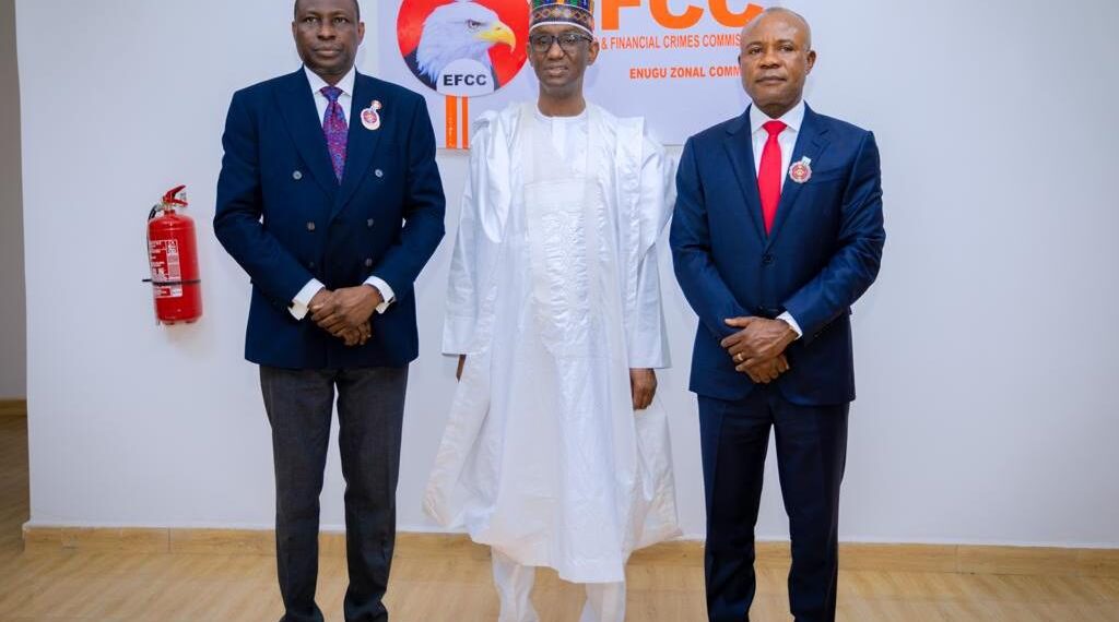 Peter Mbah at EFCC office