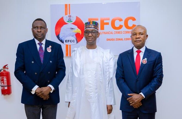 Peter Mbah at EFCC office