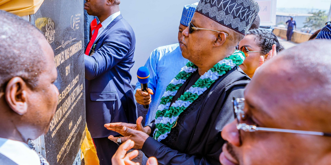Shettima unveils SMEDAN Building --
