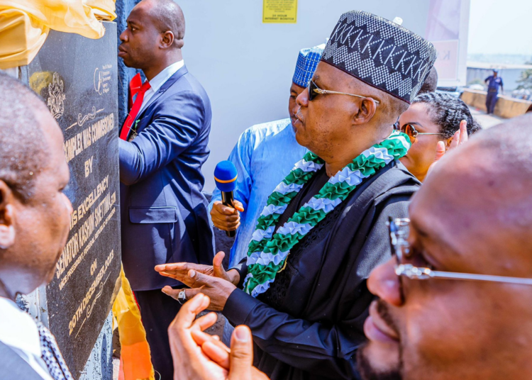 Shettima unveils SMEDAN Building --