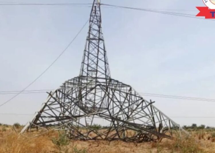 Vandals Bring Down TCN Tower in Gombe